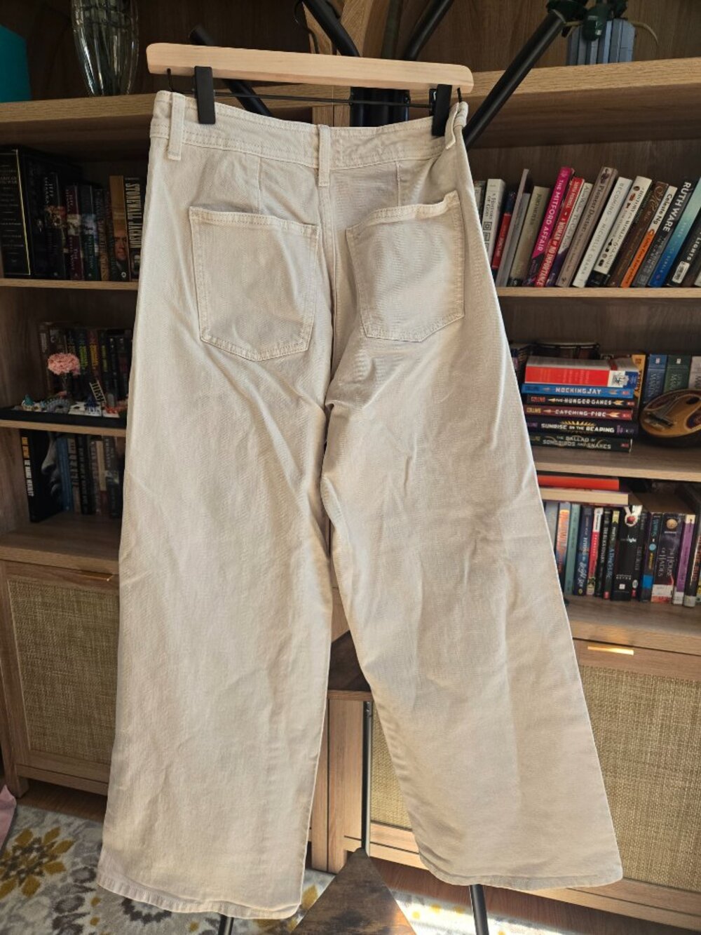 Universal Thread Sailor Wide Leg High Rise Cream/ivory Jeans Size 6 - Picture 3 of 12